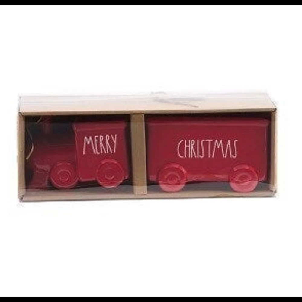 Brand new in box Raw Dunn Christmas train